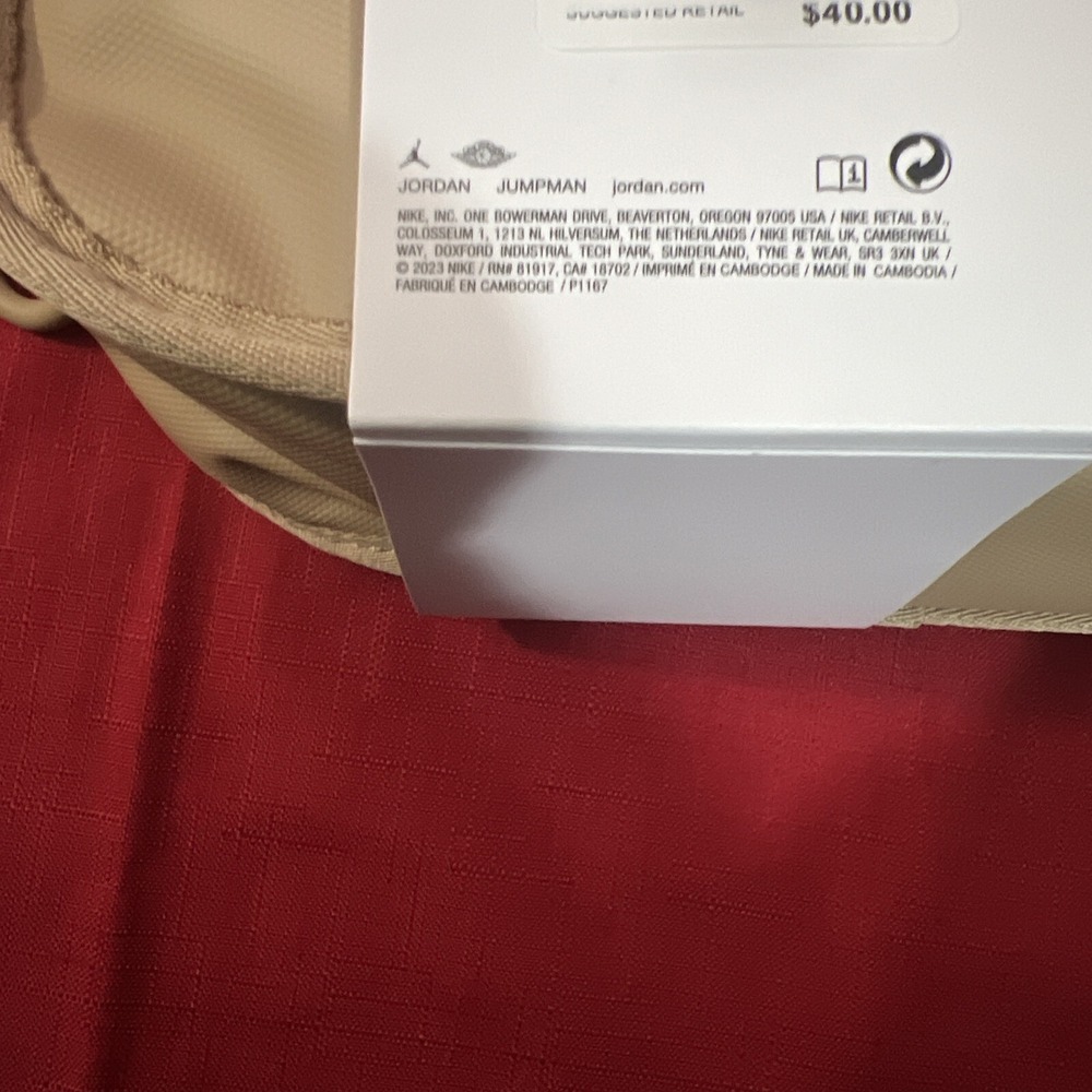 Jordan Toiletry Travel Bag Beige Cream New - Picture 4 of 8